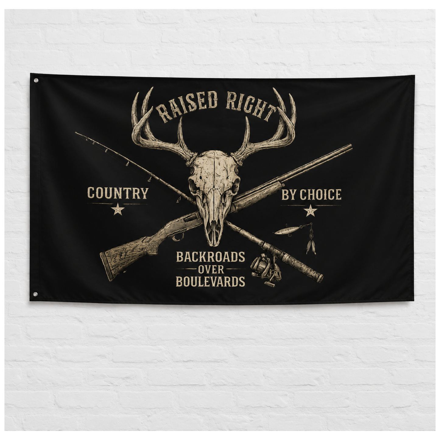 Raised Right Flag Collectible