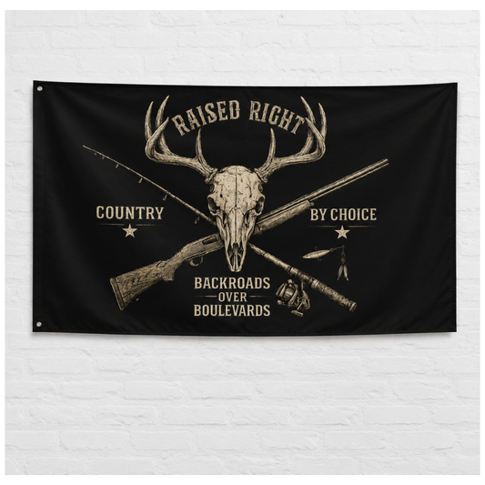 Raised Right Flag Collectible